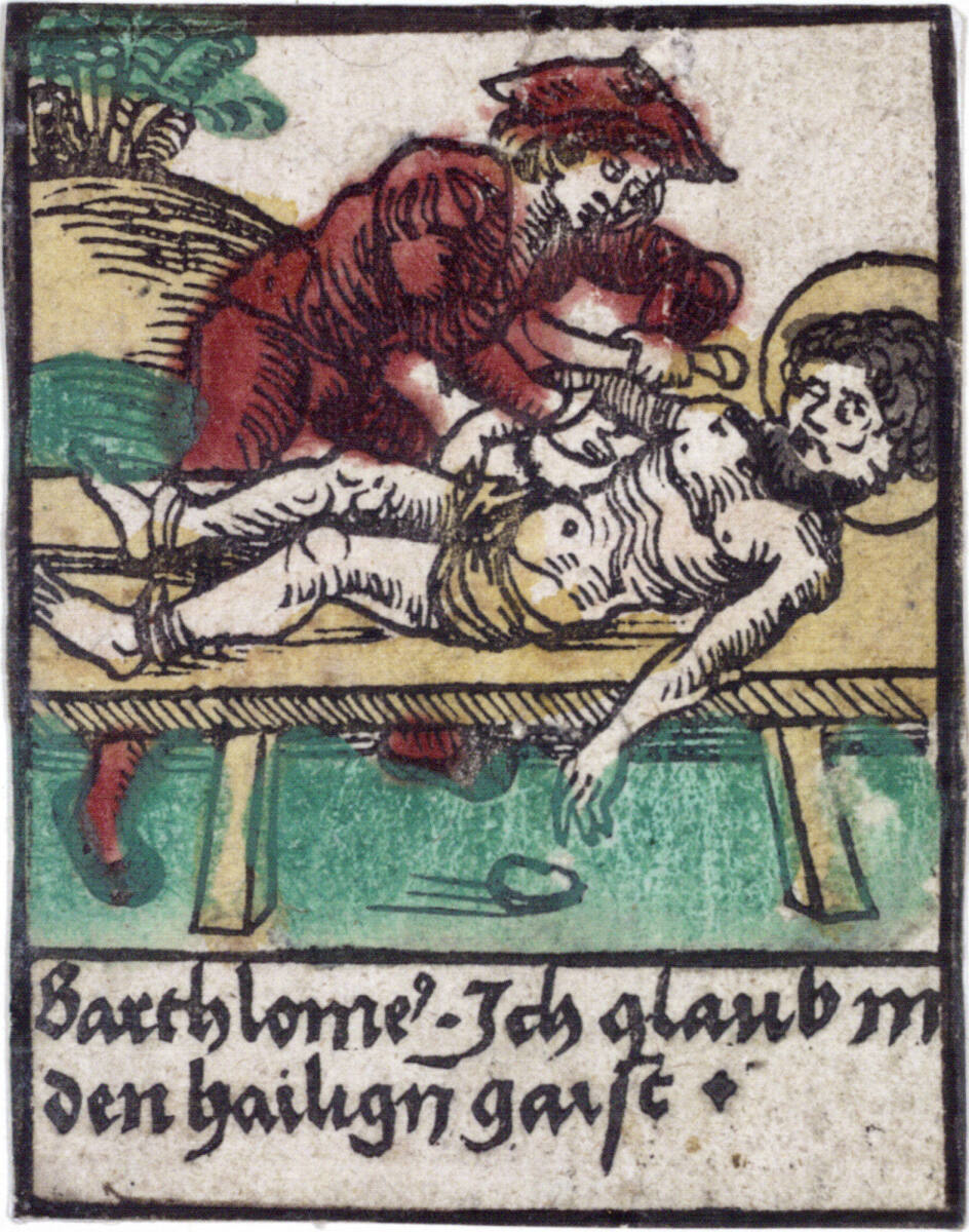 Anonym, Martyrium des Bartholomäus