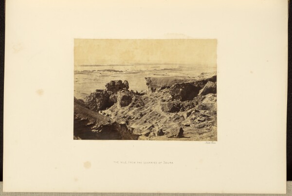 Francis Frith, The Nile from the Quarries of Joura