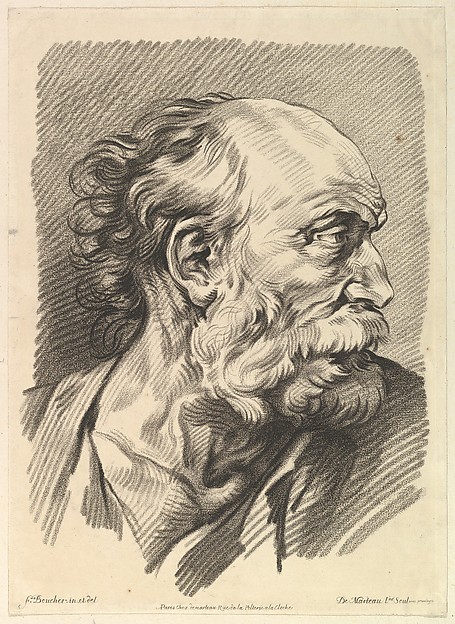 Gilles Demarteau, Head of a Man