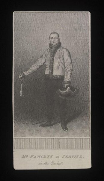 Unknown, Mr Fawcett as Servitz