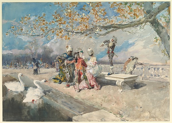 Mariano Fortuny Marsal, Masquerade