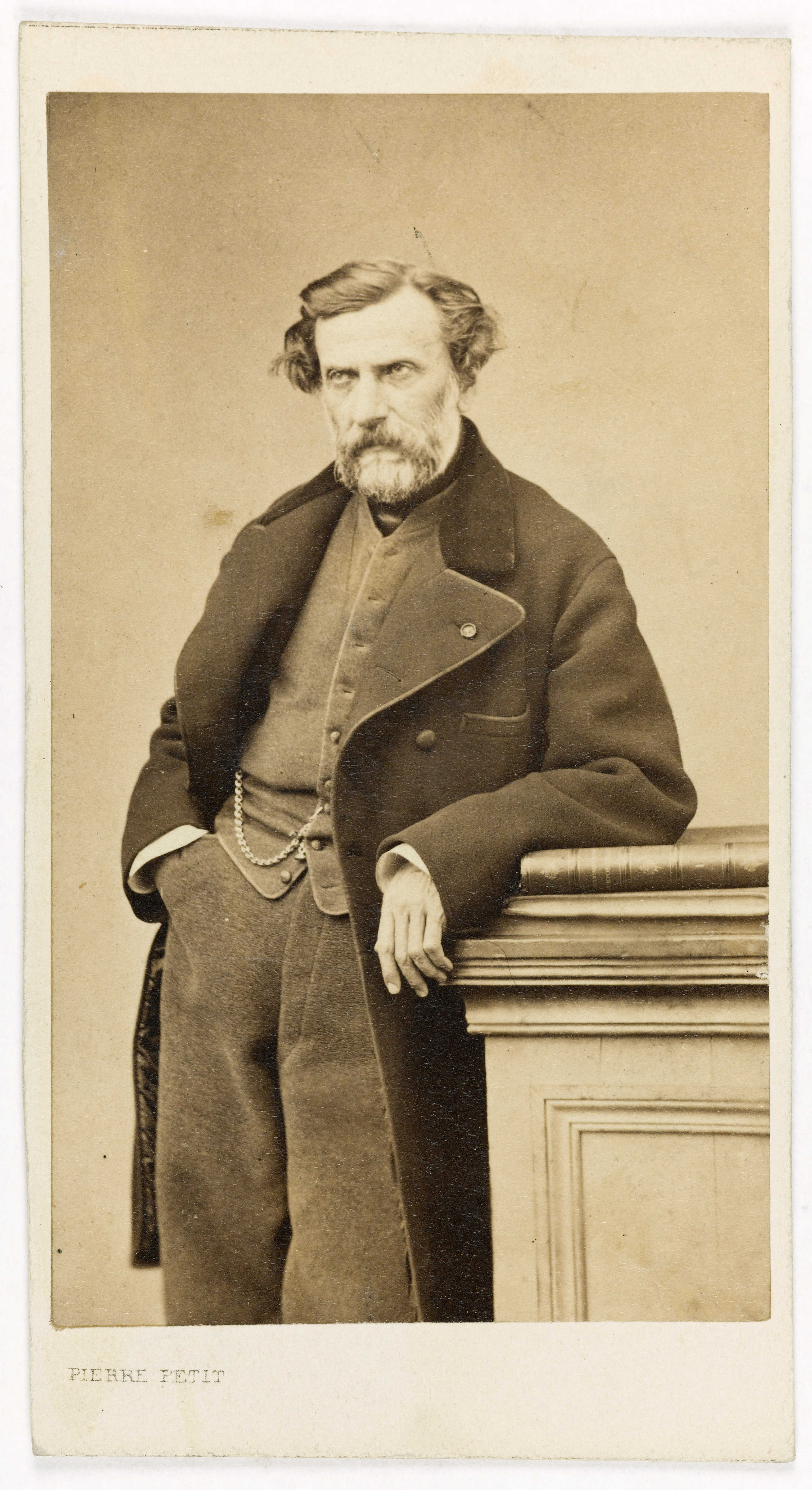 Pierre Petit, Portrait d'Ambroise Charles Louis Thomas, (1811-1896), (compositeur)