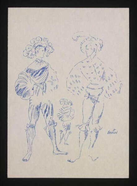 Beaton, Cecil (Sir), Drawing