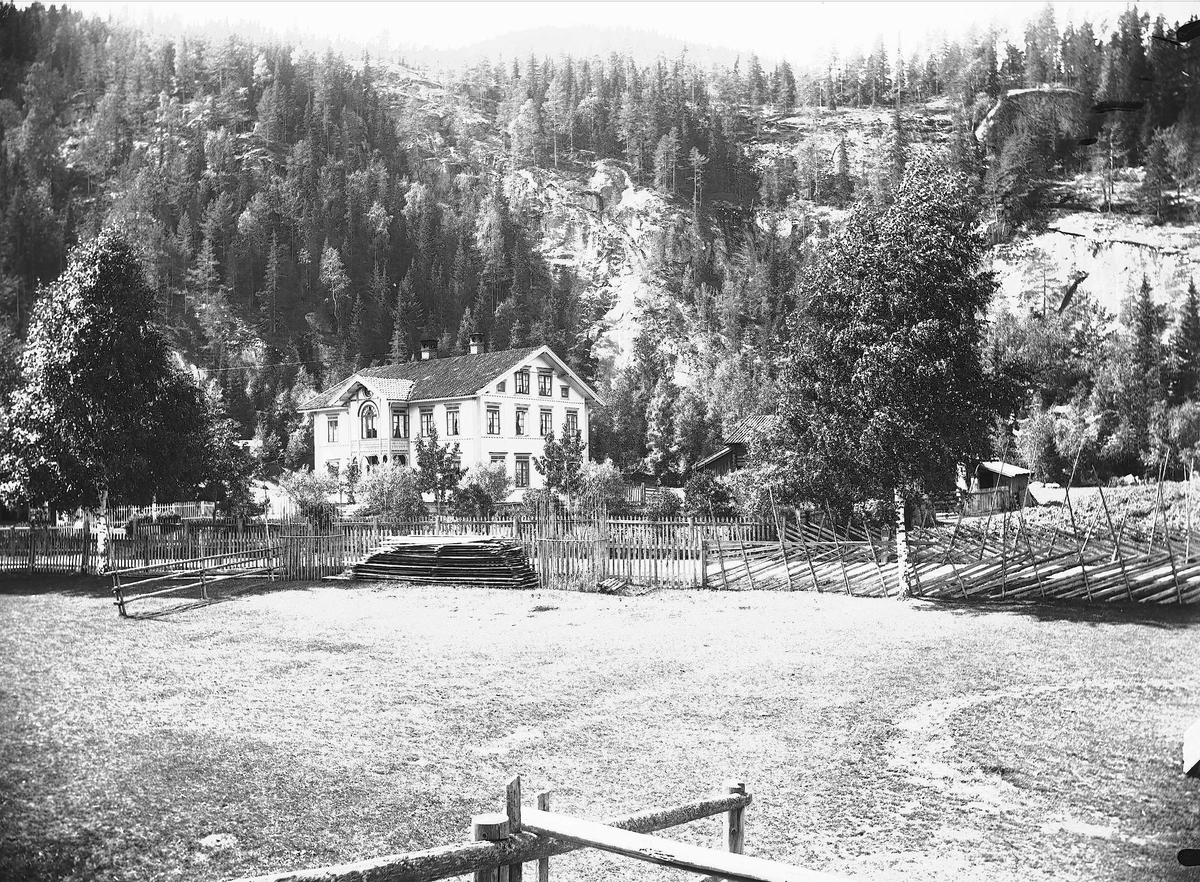 Axel Quinsgaard Wiborg, Fikjan Sanatorium og Hotell, Numedal, Buskerud, 1906.