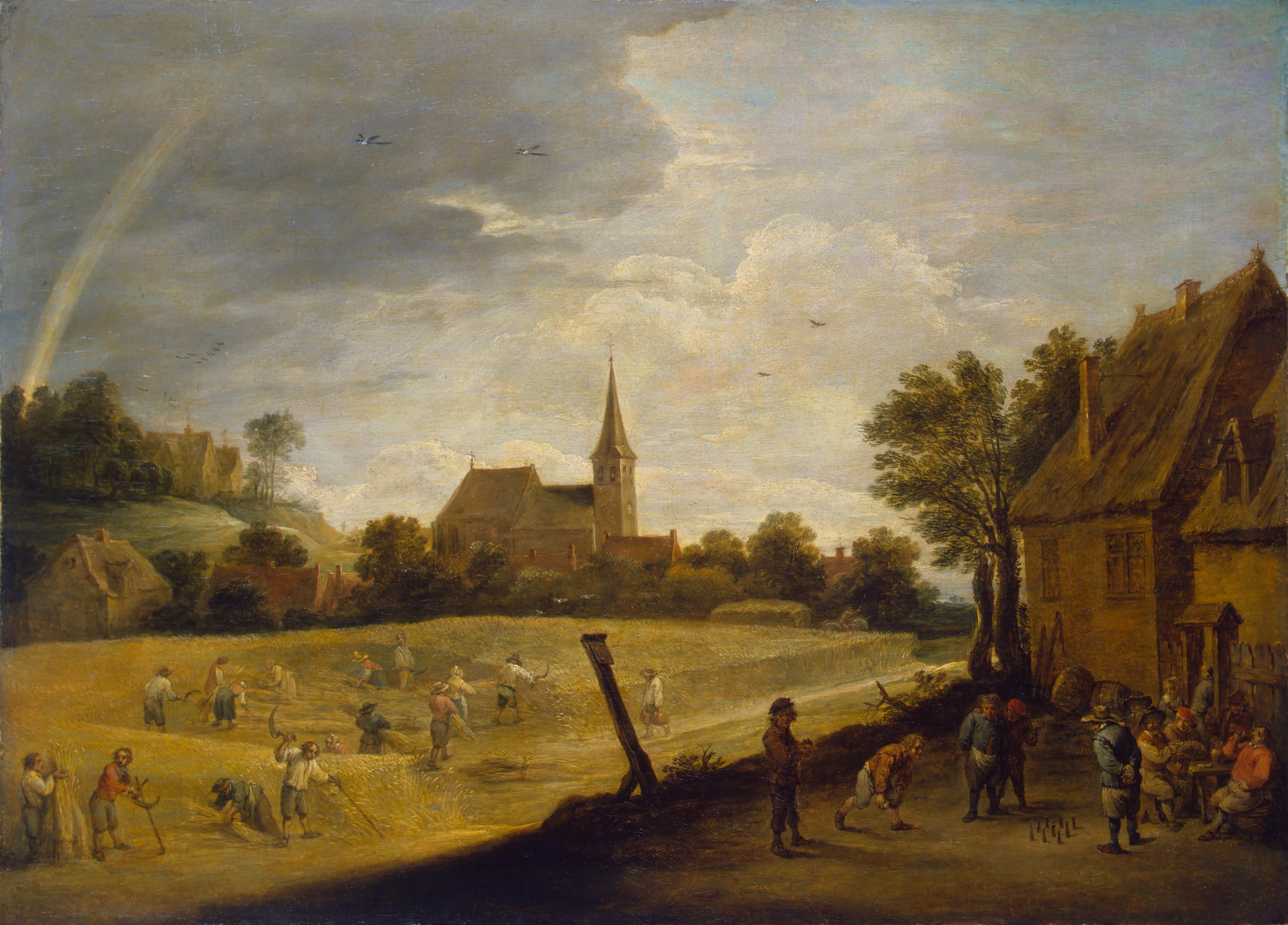 David Teniers the Younger, Reaping