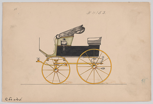 Brewster & Co., Design for Mail Phaeton, no. 4153