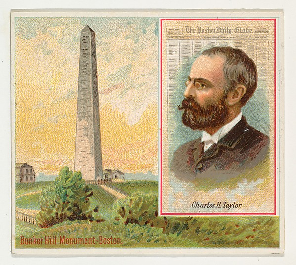 Allen & Ginter, Charles H. Taylor, The Boston Daily Globe, from the American Editors series (N35) for Allen & Ginter Cigarettes