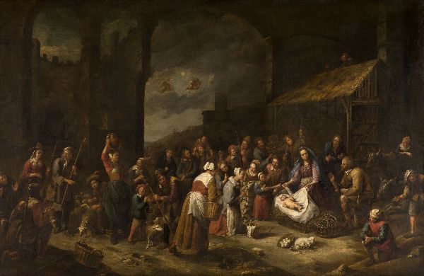 Gillis van Tilborgh, The Adoration of the Shepherds