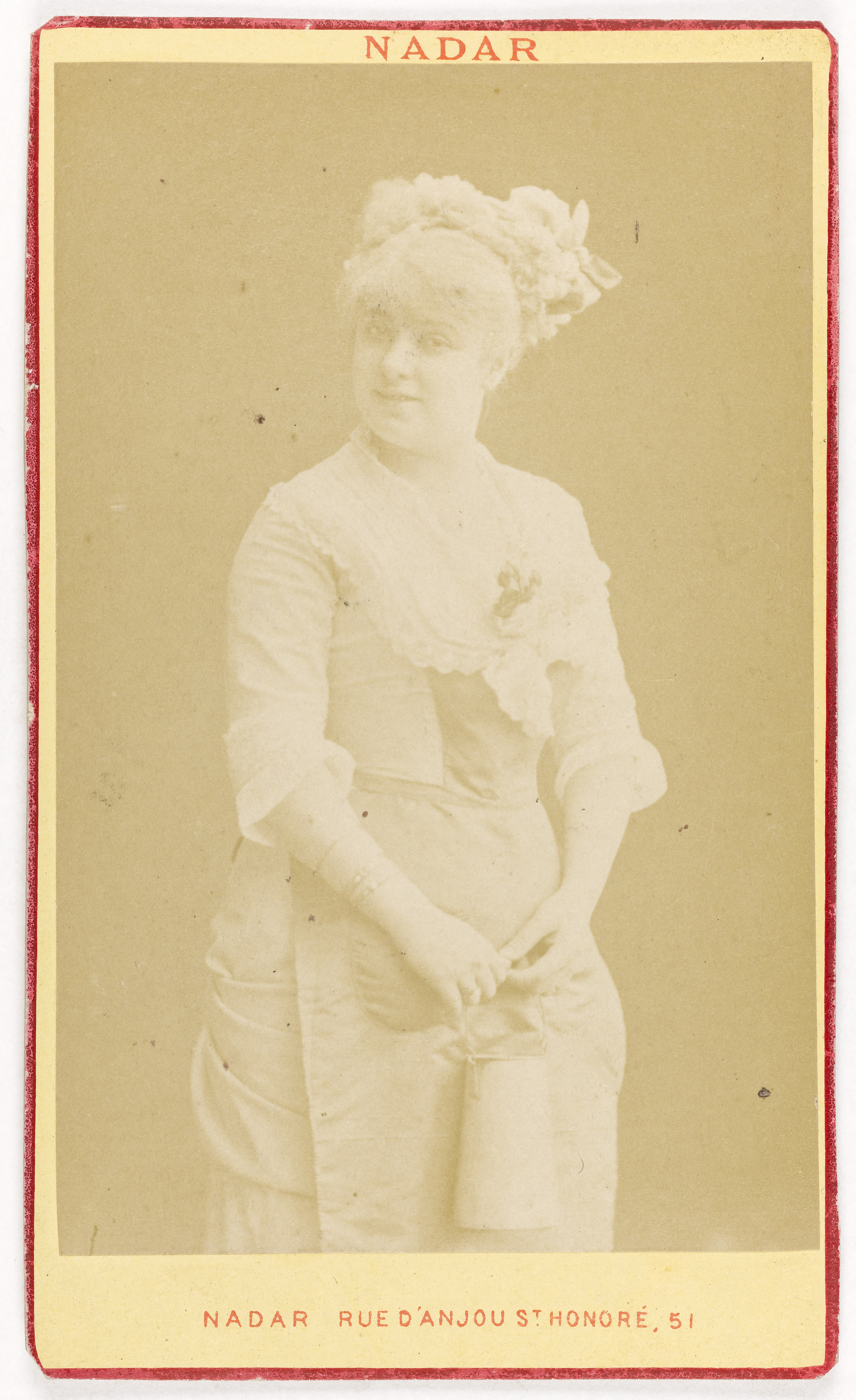 Atelier Nadar, Portrait de Théo, (Cécile Piccolo, épouse de Mr Vacher, dite), (1854-après 1901), (actrice)