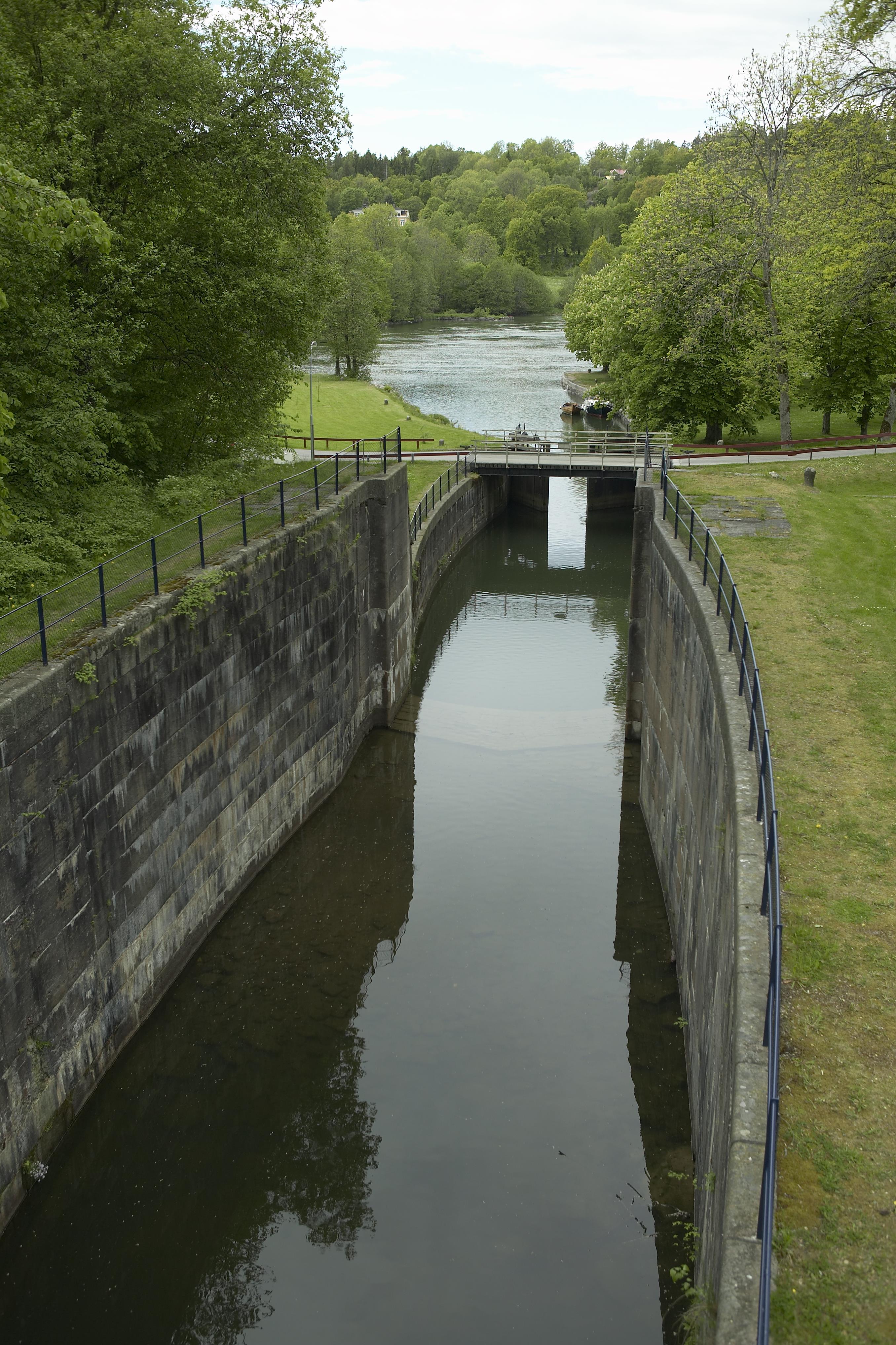 Bengt A Lundberg, Trollhätte kanal