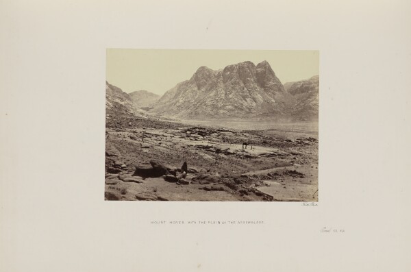 Francis Frith, Mount Horeb, with the Plain of the Assemblage