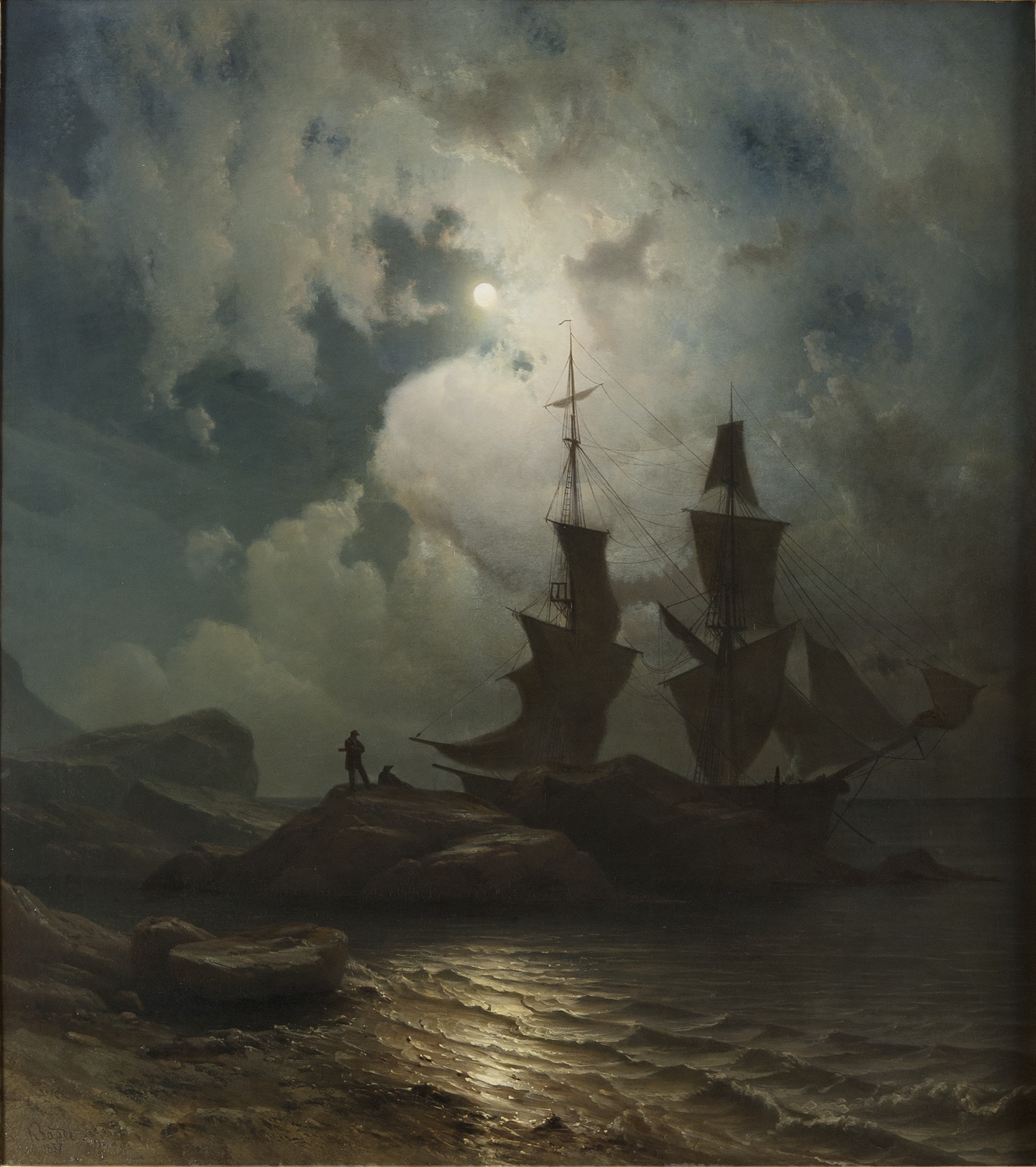 Knud Baade, Moonlight on the Coast of Norway
