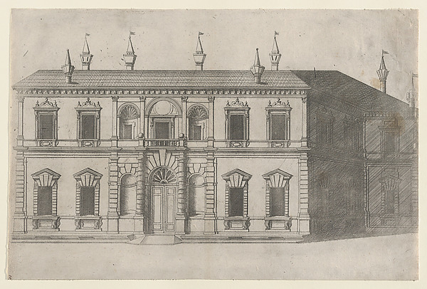 Anonymous, Villa di Papa Giulio, from "Speculum Romanae Magnificentiae"