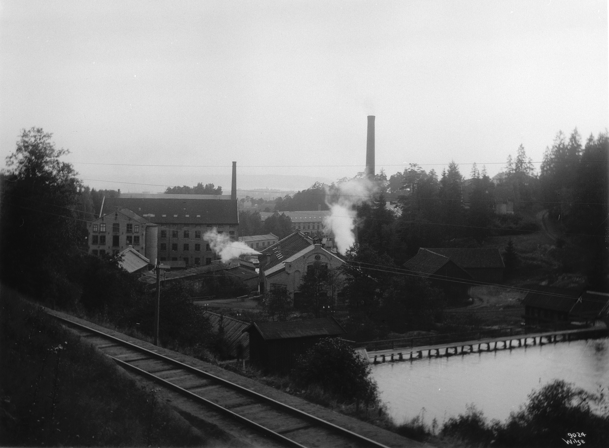 Anders Beer Wilse, Prot: Gjøvikbanen ved Nydalen 1908