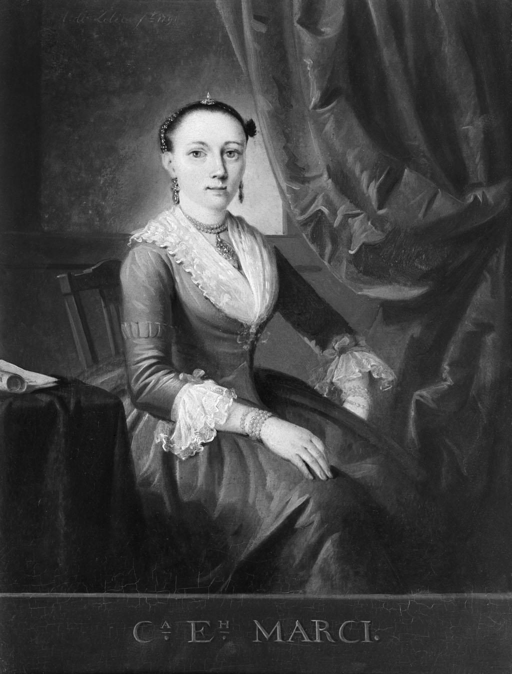 Adriaan de Lelie, Christina Elisabeth Guitard-Marci
