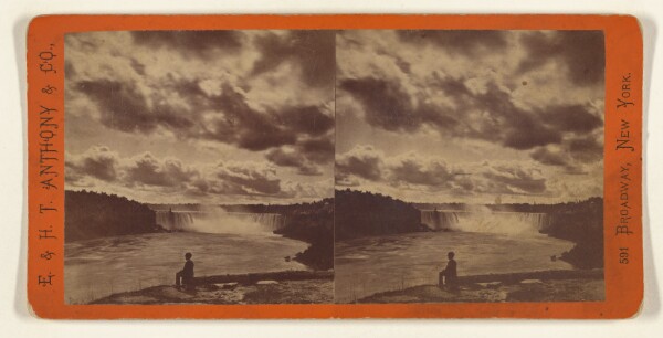 Edward and Henry T. Anthony & Co., Terrapin Tower and Horse Shoe Falls from Canada Side.