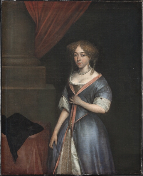 Gerard ter Borch, Dameportræt