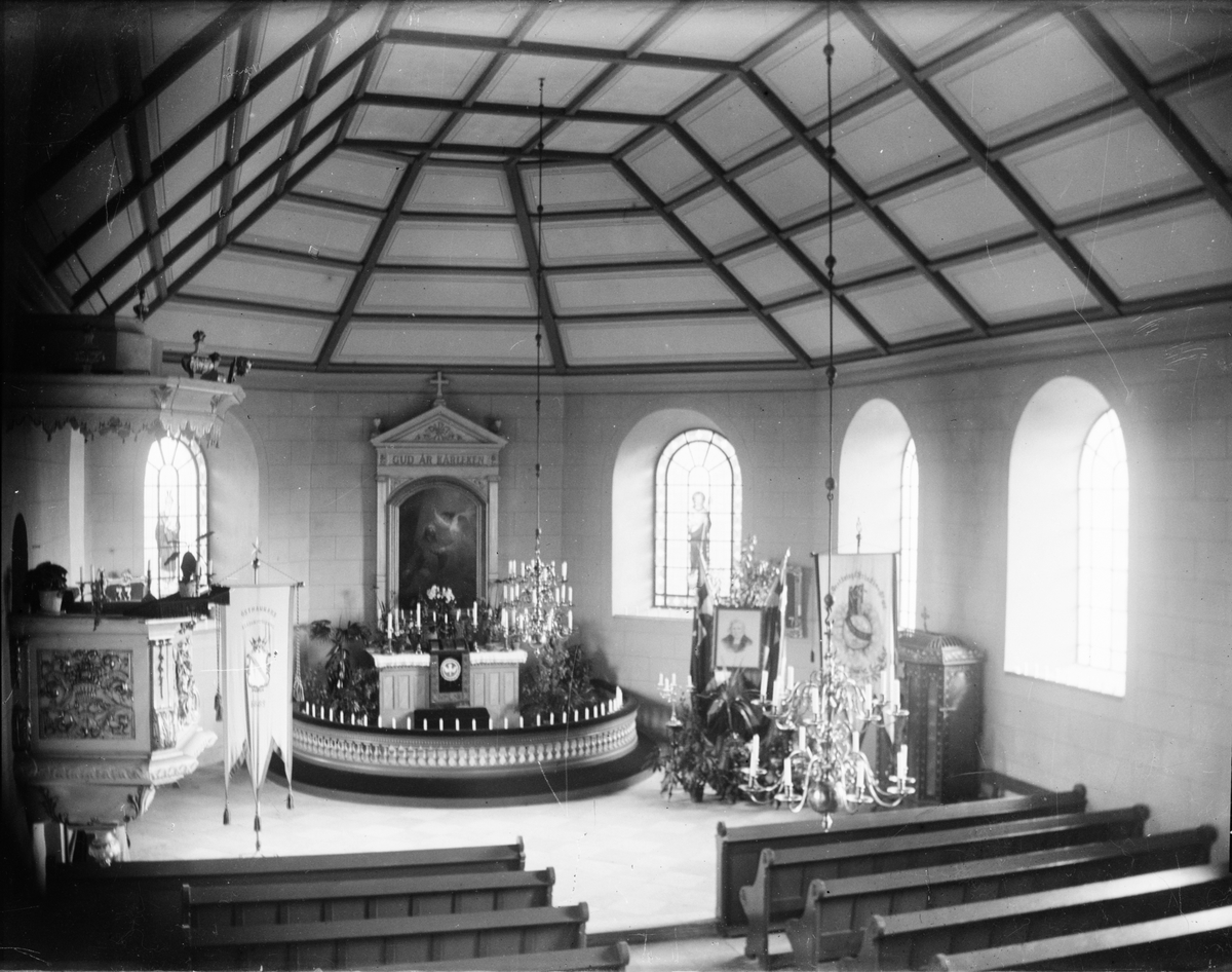 Skötsner-Edhlund, Church Interior, Östhammar, Uppland