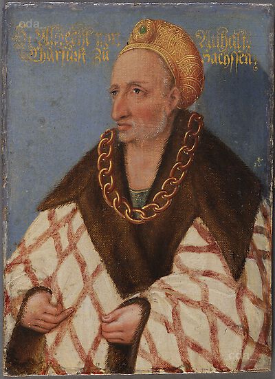 Lucas Cranach the Younger, Albrecht I., Duke, son of Bernhard, died 1261