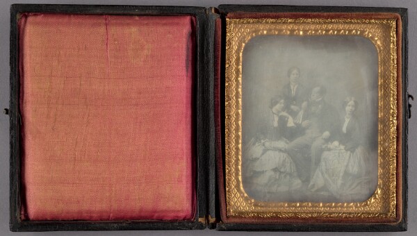Unknown, [Portrait of a Man and Three Women]