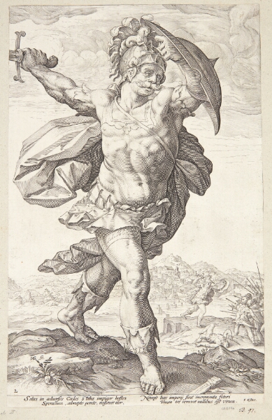 Hendrick Goltzius, Horatius Cocles