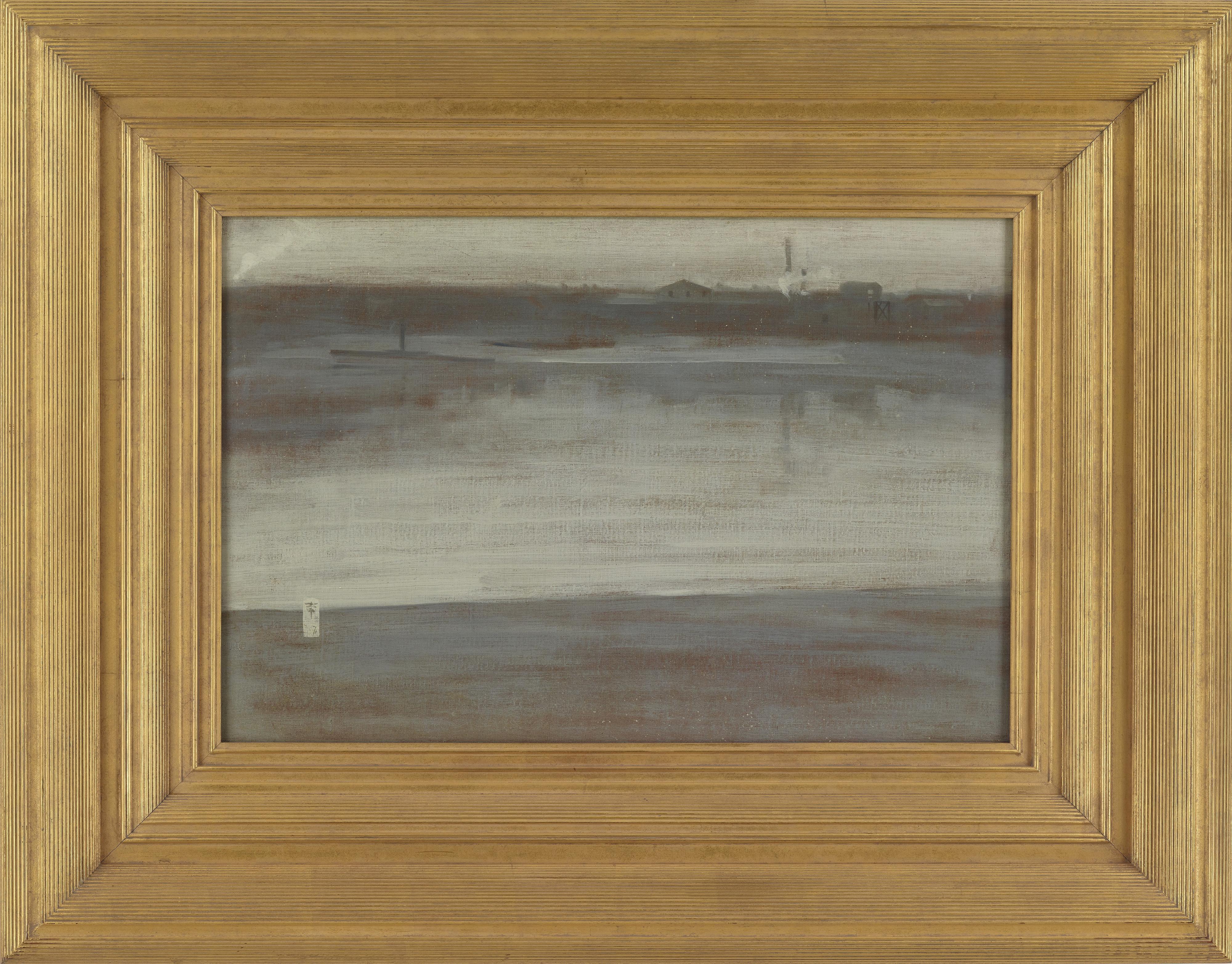 James McNeill Whistler, Symphony in Grey: Early Morning, Thames