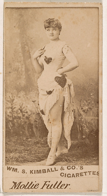 William S. Kimball & Company, Mollie Fuller, from the Actresses series (N203) issued by Wm. S. Kimball & Co.