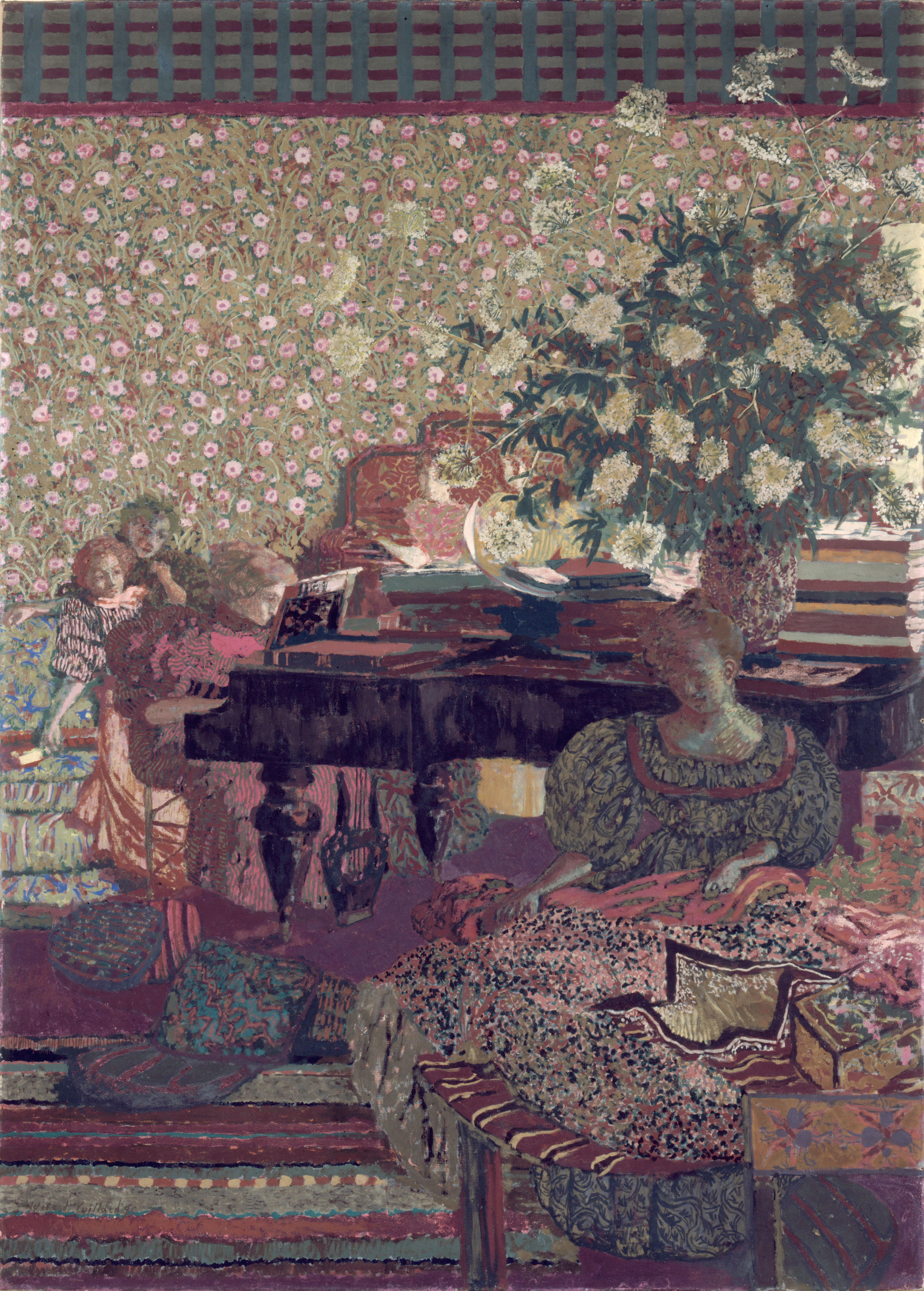 Edouard Vuillard, Personnages dans un intérieur. La musique