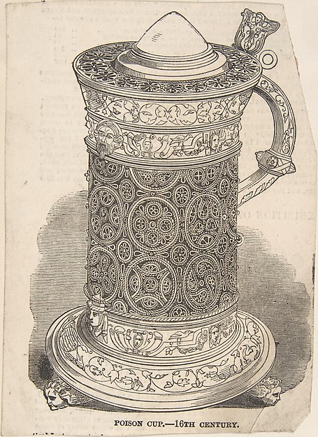 Anonymous, British, 19th century, Poison Cup - 16th century