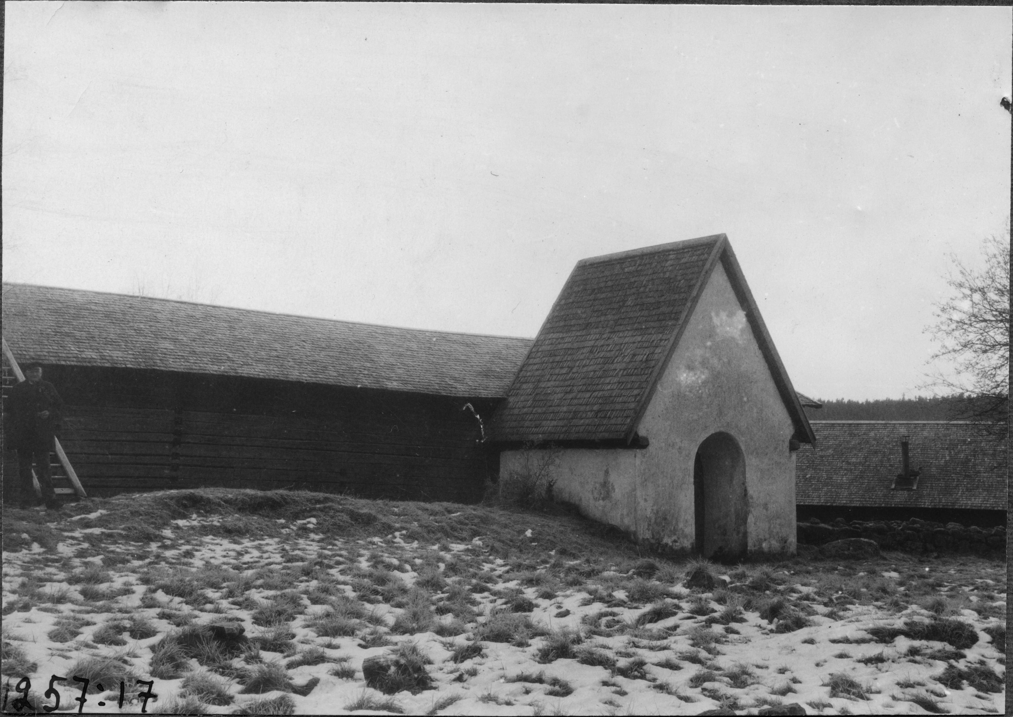 Bertil Berthelson, Bjärtrå kyrkoruin