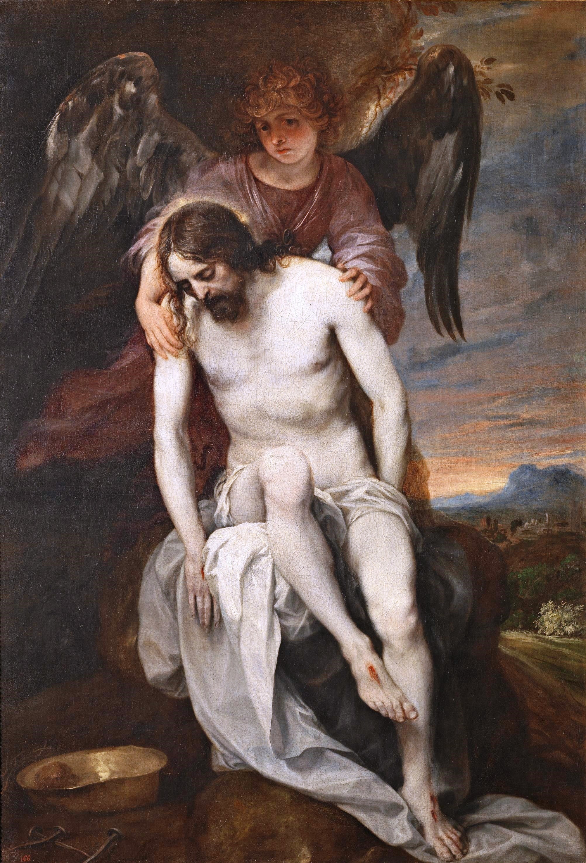 Alonso Cano, The dead Christ supported by an Angel