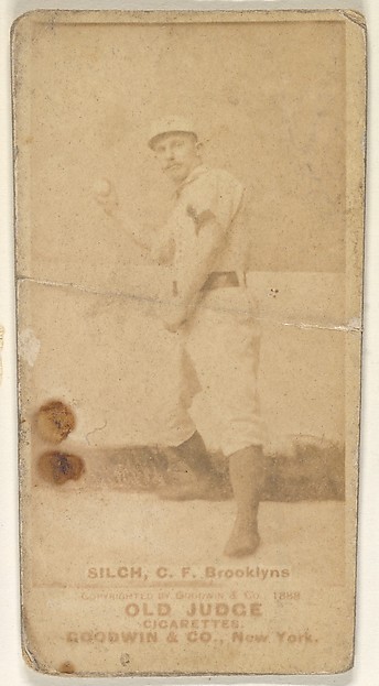 Goodwin & Company, Silch, Center Field, Brooklyn, from the Old Judge series (N172) for Old Judge Cigarettes