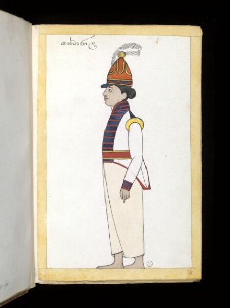 Unknown, One of sixty-three drawings from an Album depicting Sinhalese occupations and castes.