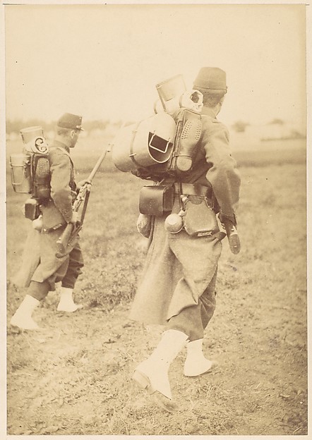Unknown, [Two Soldiers Packing Gear]