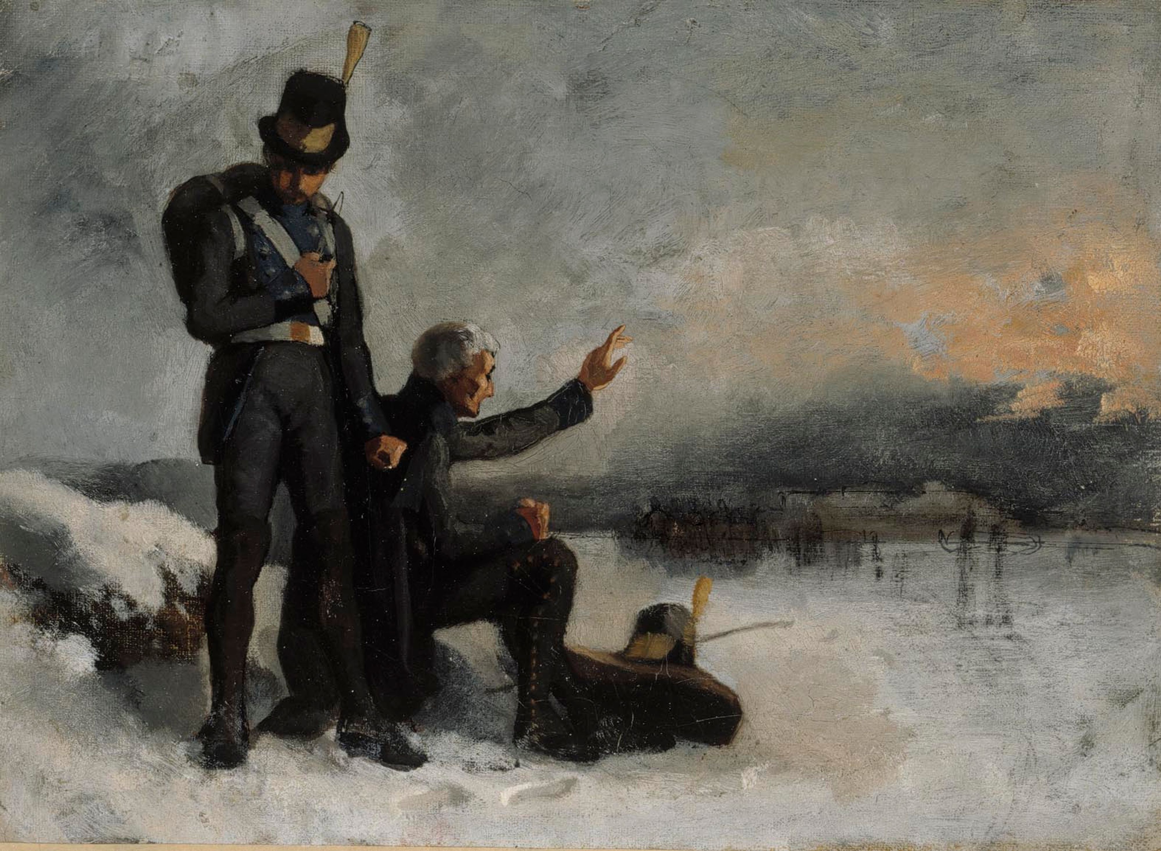 Albert Edelfelt, Scene from the Finnish War