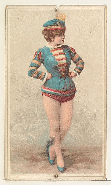 W. Duke, Sons & Co., Actress wearing military costume, from Stars of the Stage, Second Series (N130) issued by Duke Sons & Co. to promote Honest Long Cut Tobacco