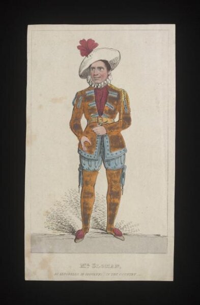 unknown, Mr Sloman as Leporello in Giovanni in the Country