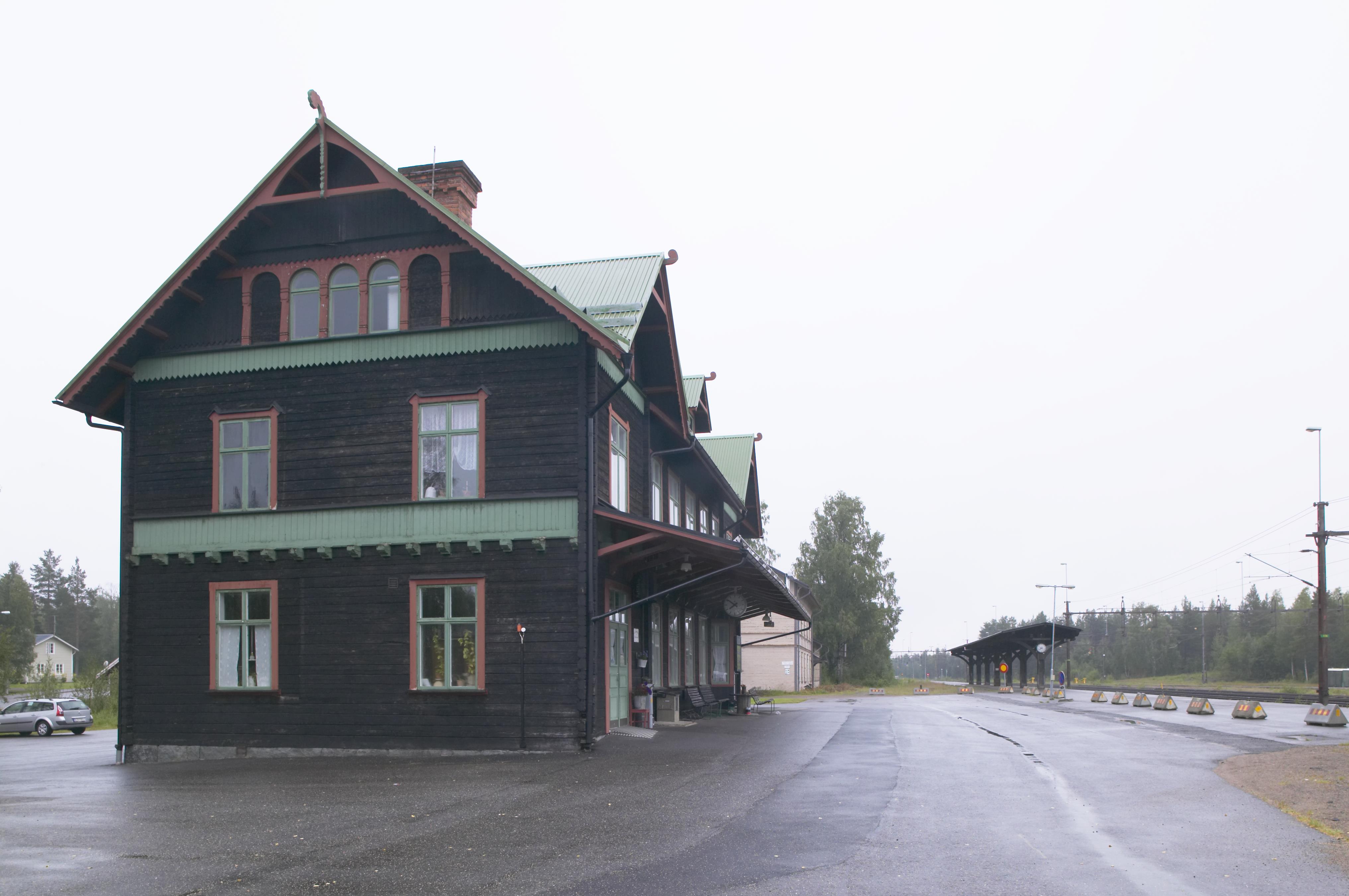 Bengt A Lundberg, Stationshuset i Jörn