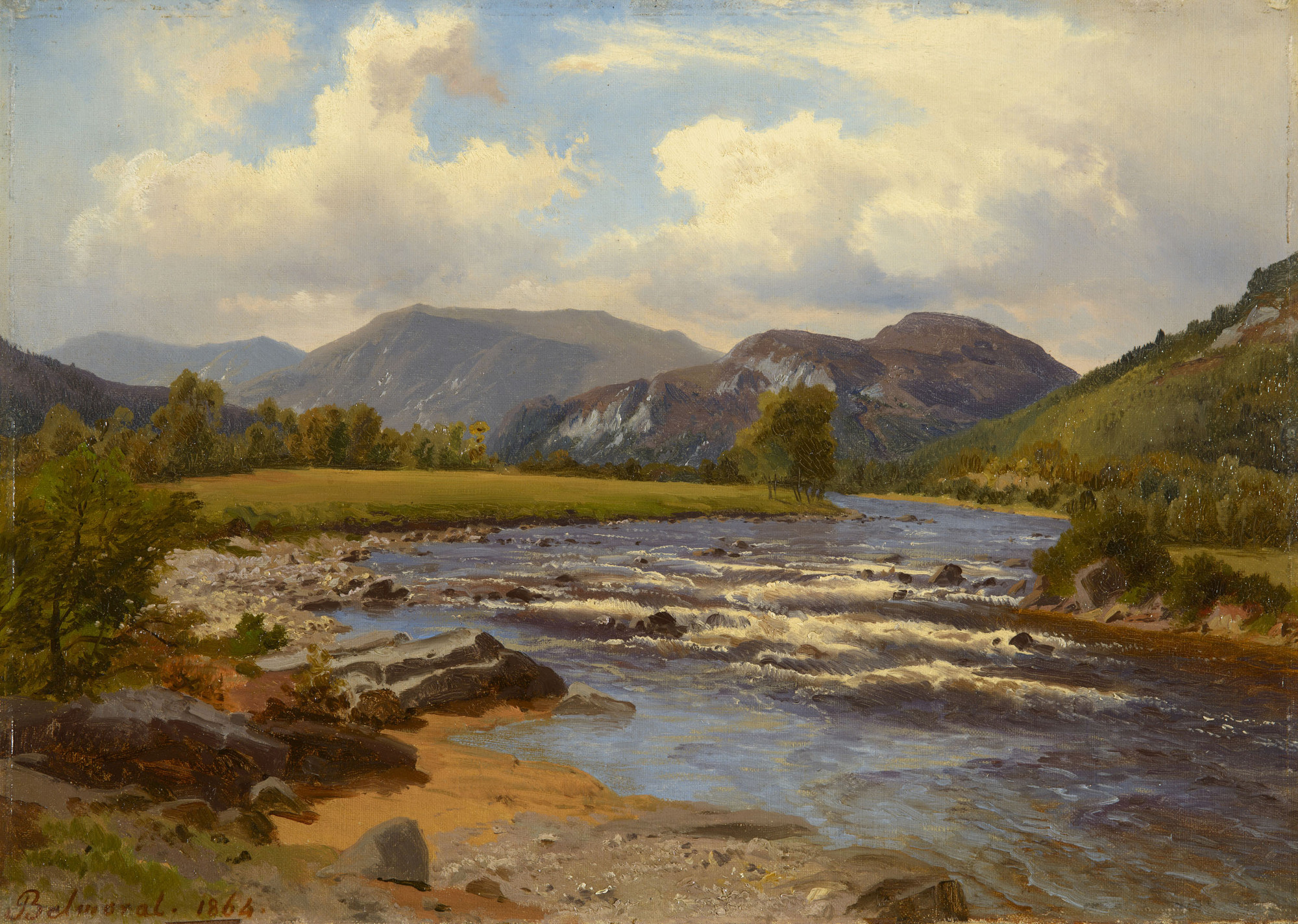 August Becker, A View on the Dee