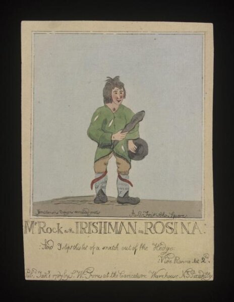 unknown, Mr Rock as the Irishman