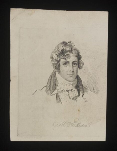 Unknown, Mr Elliston