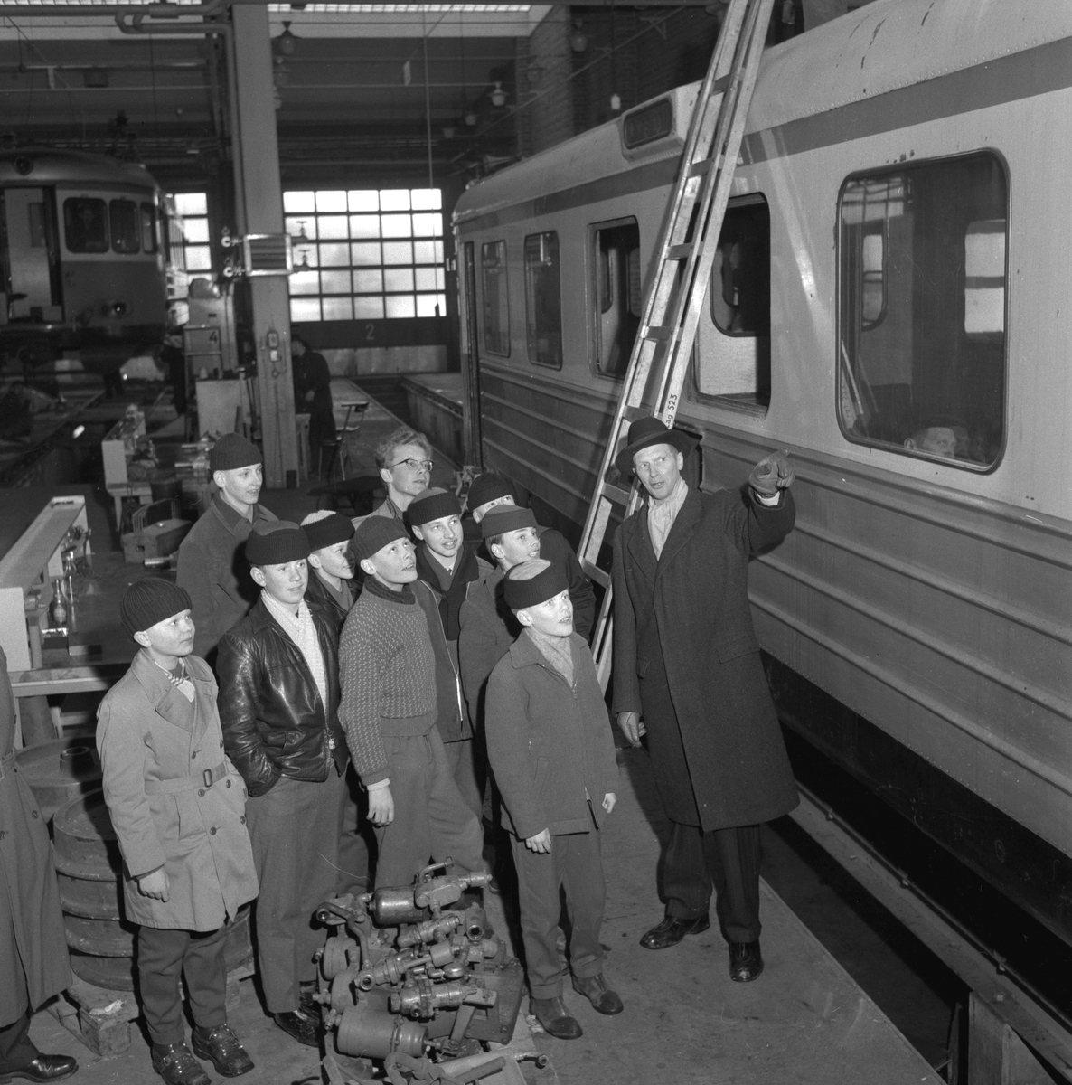 Örebro Kuriren, Stockholmsgrabbar på CV. 18 februari 1959.
