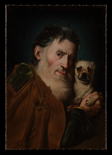 Giacomo Ceruti, An Old Man with a Dog