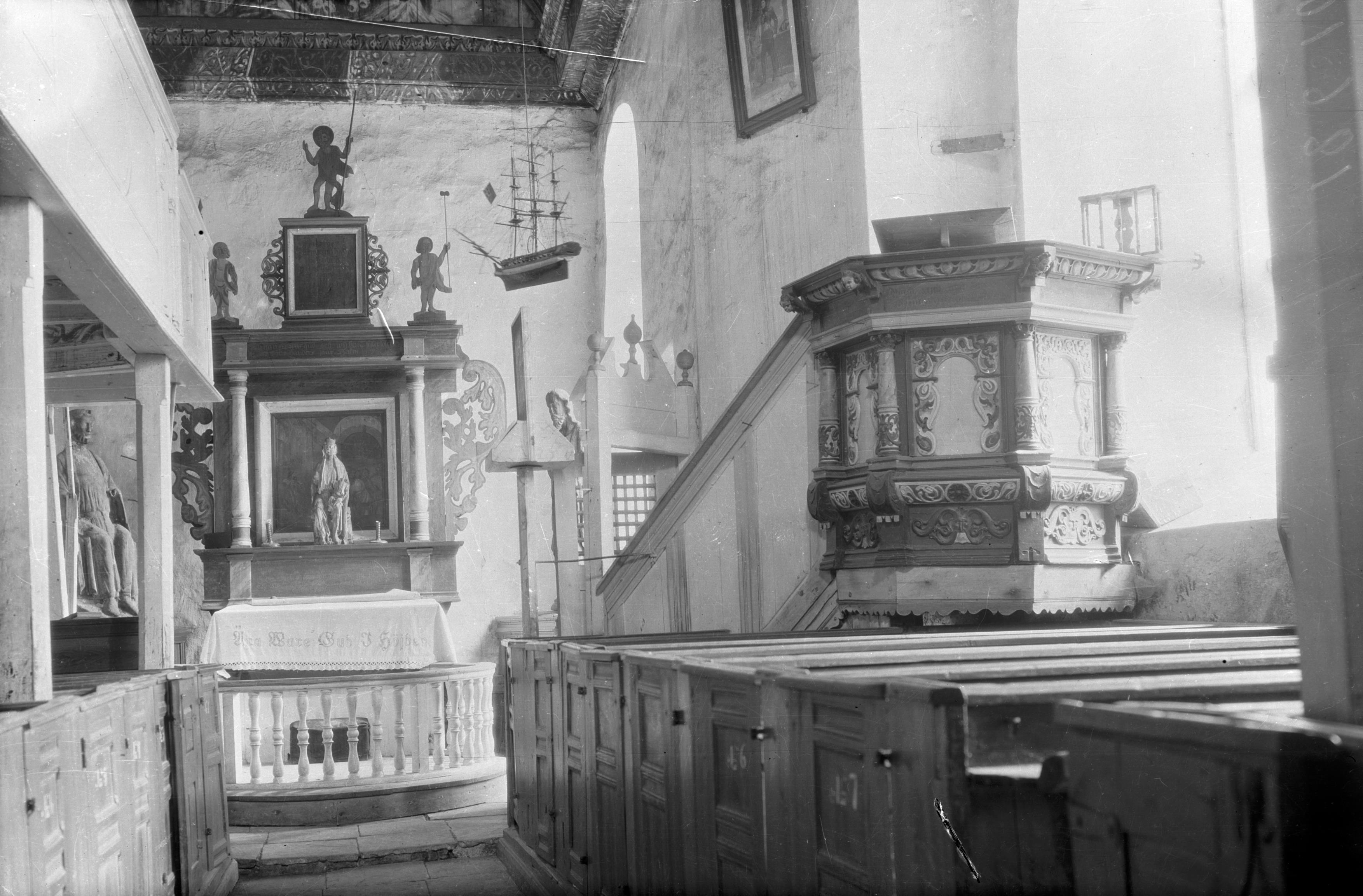 Sven Brandel, Svenneby gamla kyrka