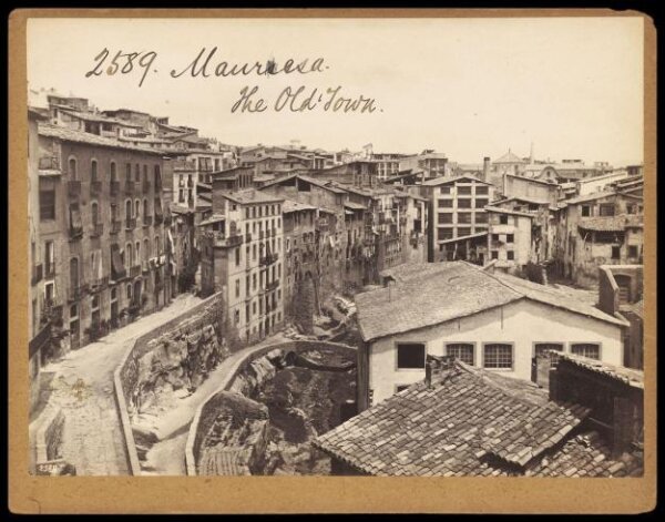 Francis Frith, Manresa.  The Old Town