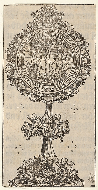 Lucas Cranach the Elder, A Relief with Adam and Eve, from the "Wittenberg Reliquaries"