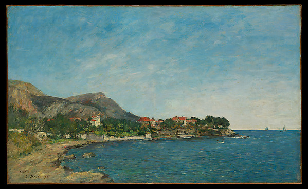 Eugène Boudin, Beaulieu: The Bay of Fourmis