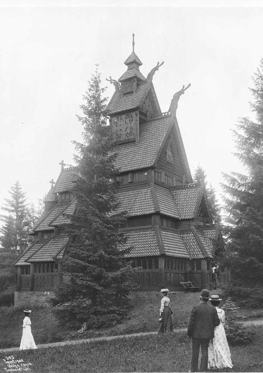 Anders Beer Wilse, Prot: Goels Kirke Juli 1902