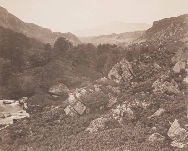 Roger Fenton, Moel Seabid, from the Lledr Valley
