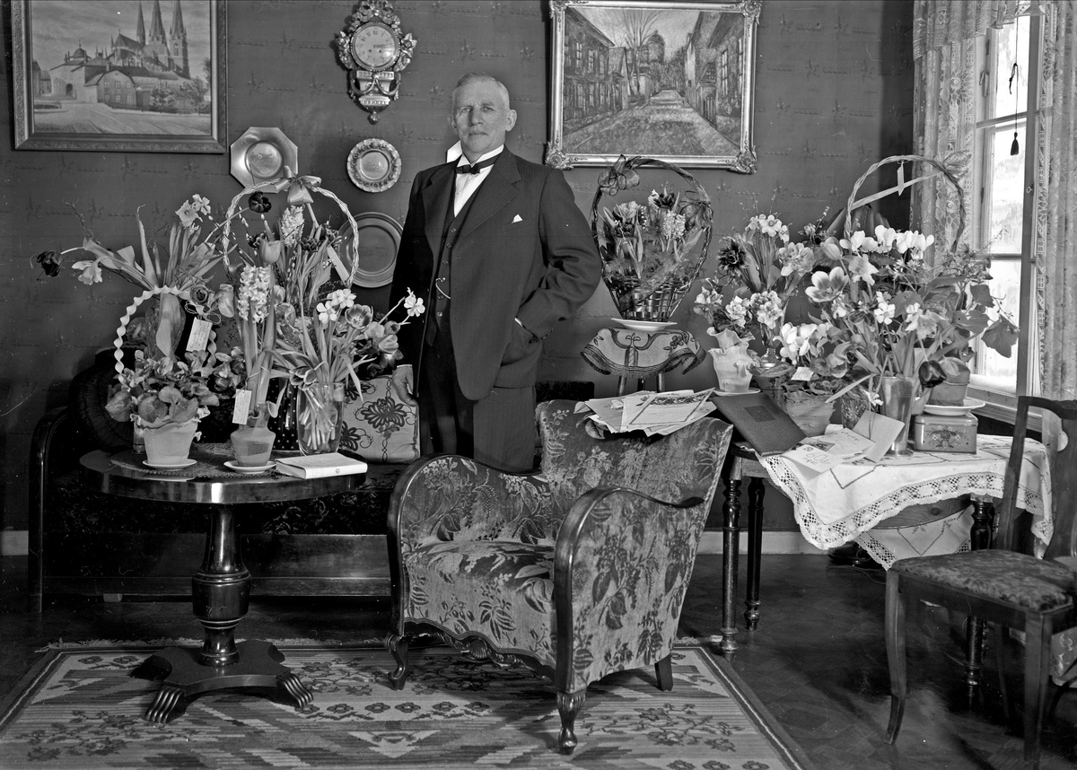 Paul Sandberg, Födelsedagsporträtt, Uppsala 1942